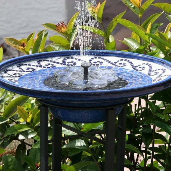 ☀️Solar Bird Bath Fountain Pump with 4 Nozzles