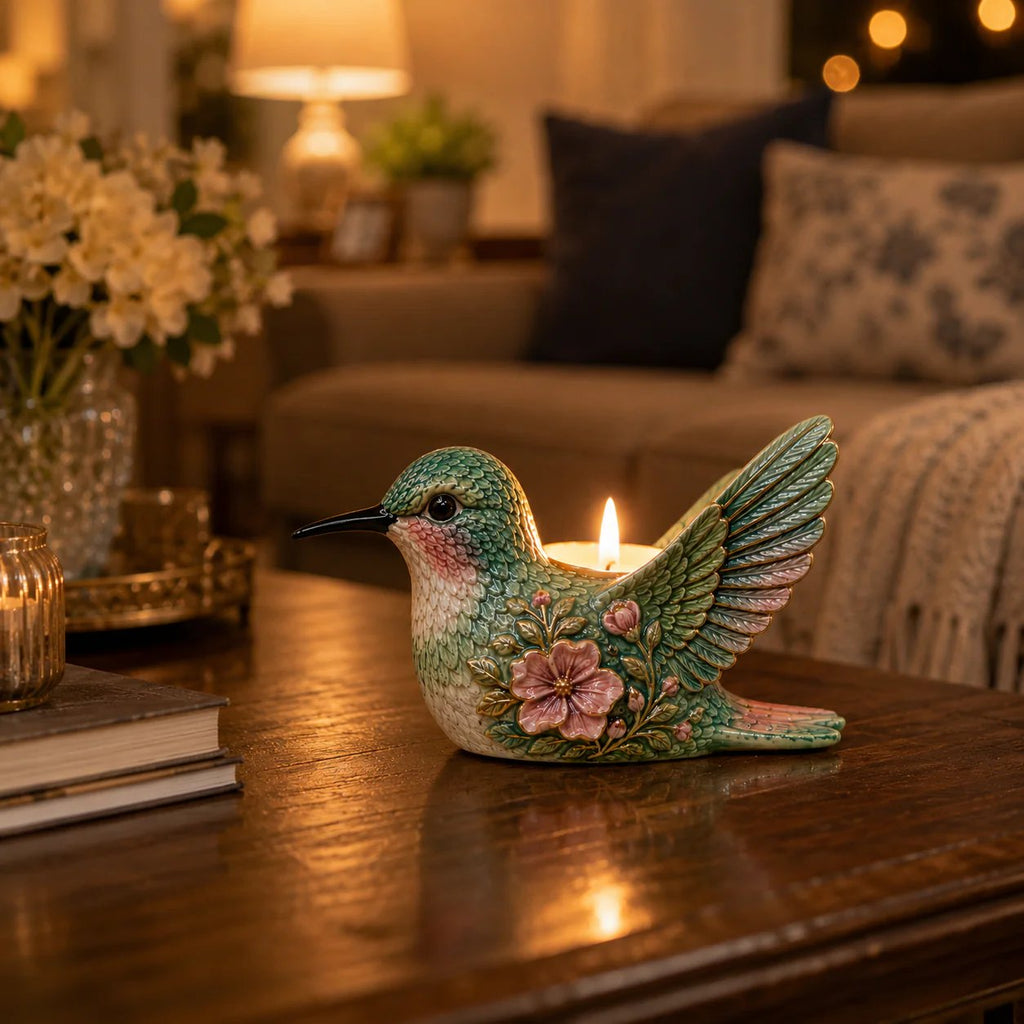 🌸Hummingbird Candle Holder Of Hope & Blessings
