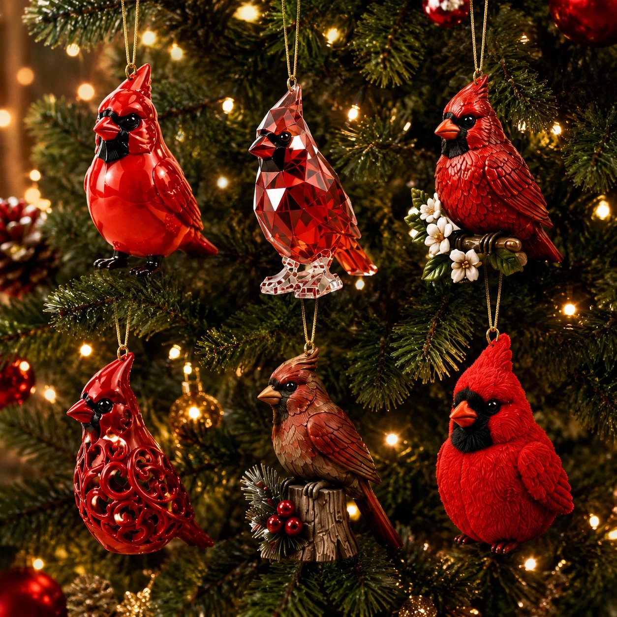 Cardinal Christmas 24-Day Countdown Calendar