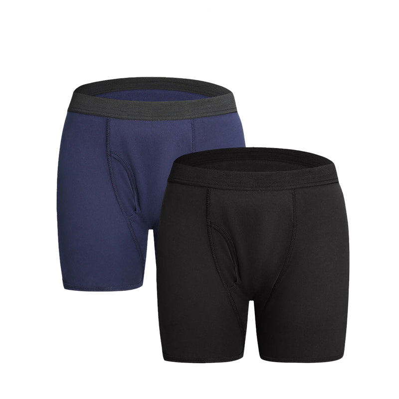 Men’s Washable Incontinence Boxer Briefs