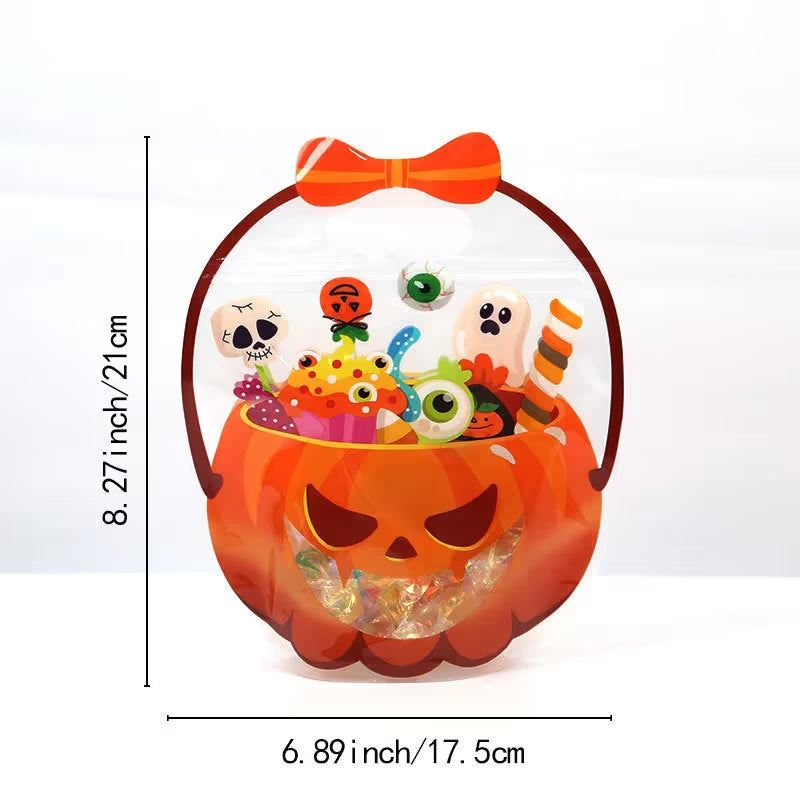 🎃Halloween Bags Plastic Halloween Goodie Bags