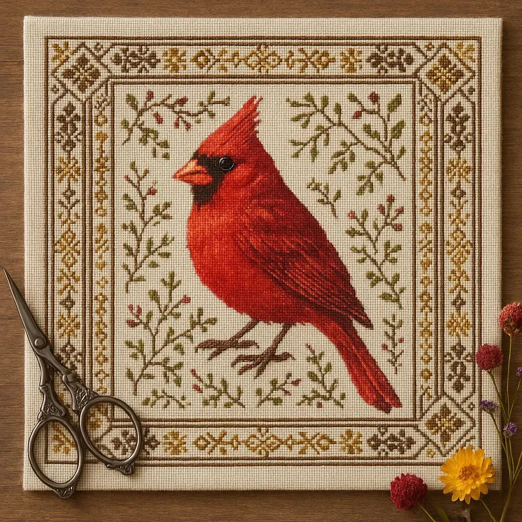 🐦 Hummingbird Cross Stitch Kit