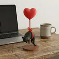Purrfectly Floating Love – Cute Cat Hanging Ornament