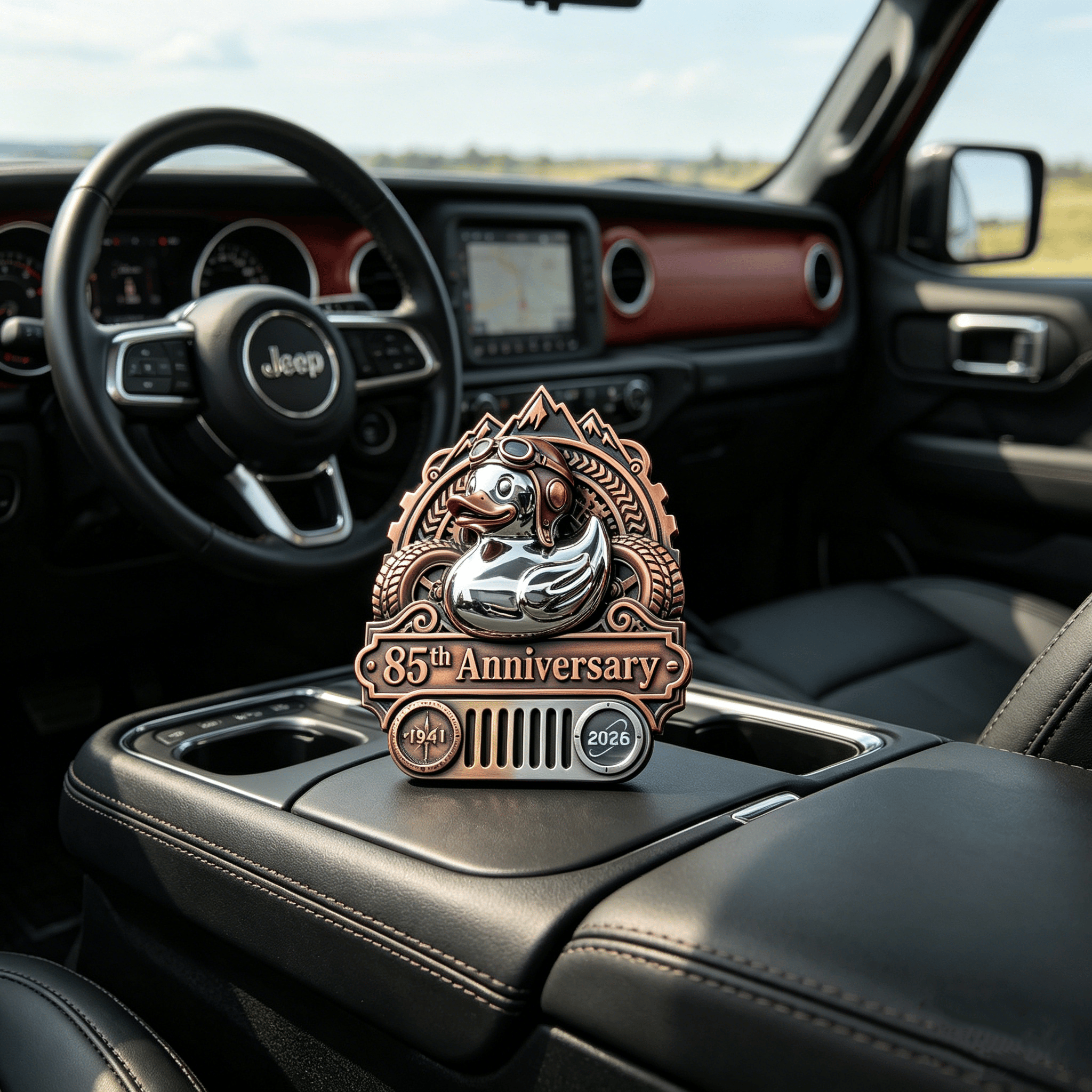 🦆Jeep 85Th Anniversary Rubber Duck Badge