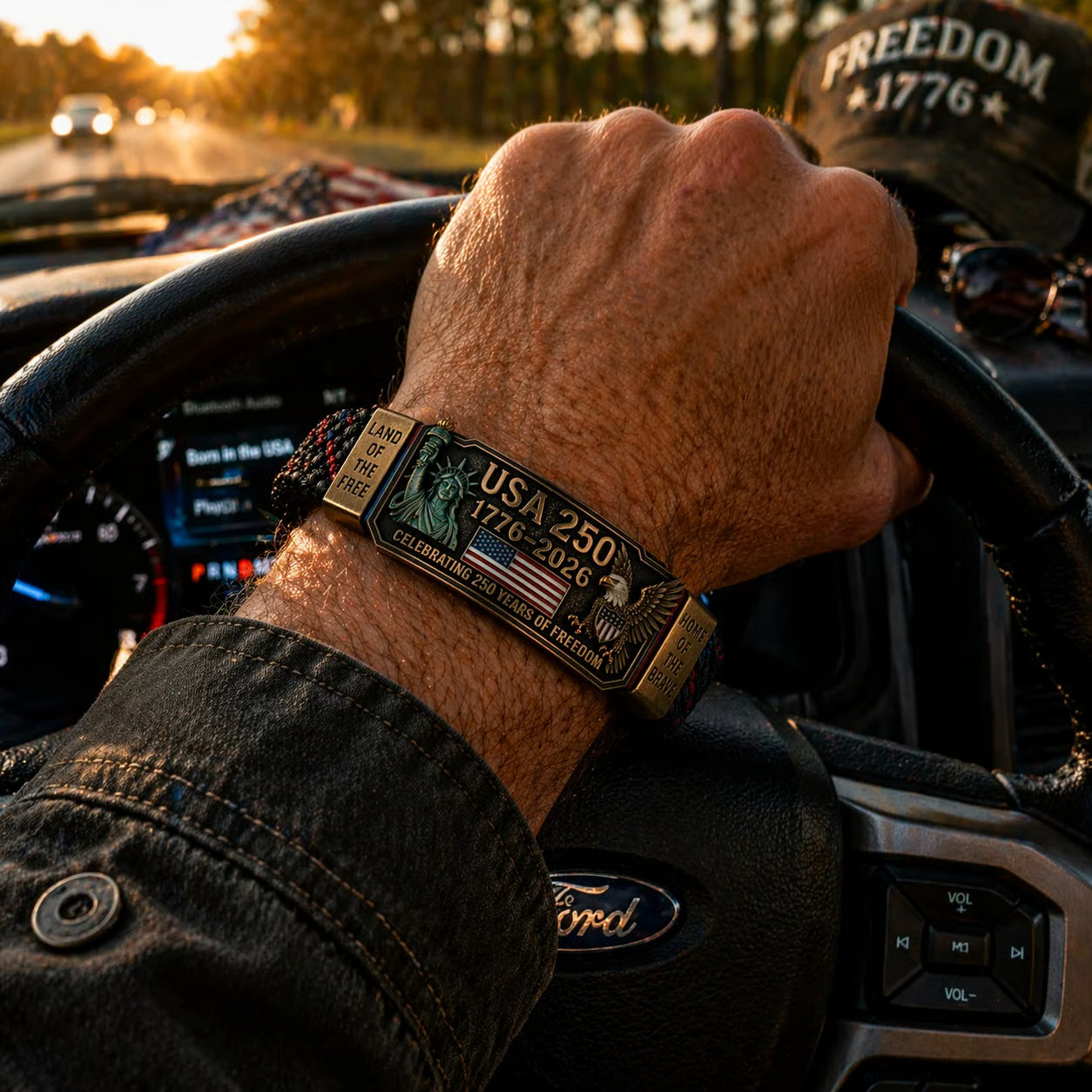 USA 250™ Freedom Legacy Bracelet (1776–2026)
