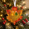 Maple Leaf Friendship Sea Glass Keepsake