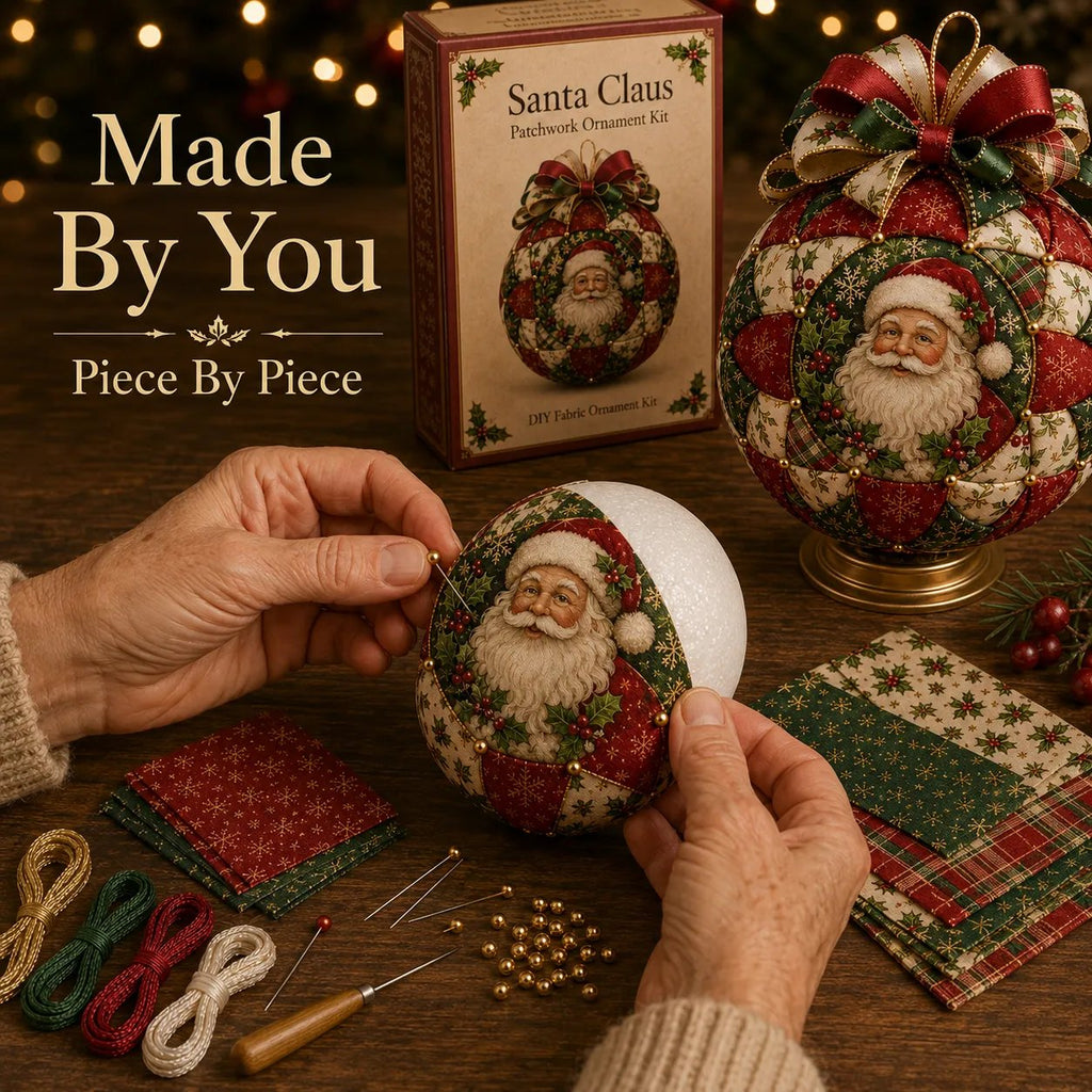 🎄Christmas Classics Patchwork Ornament DIY Kit