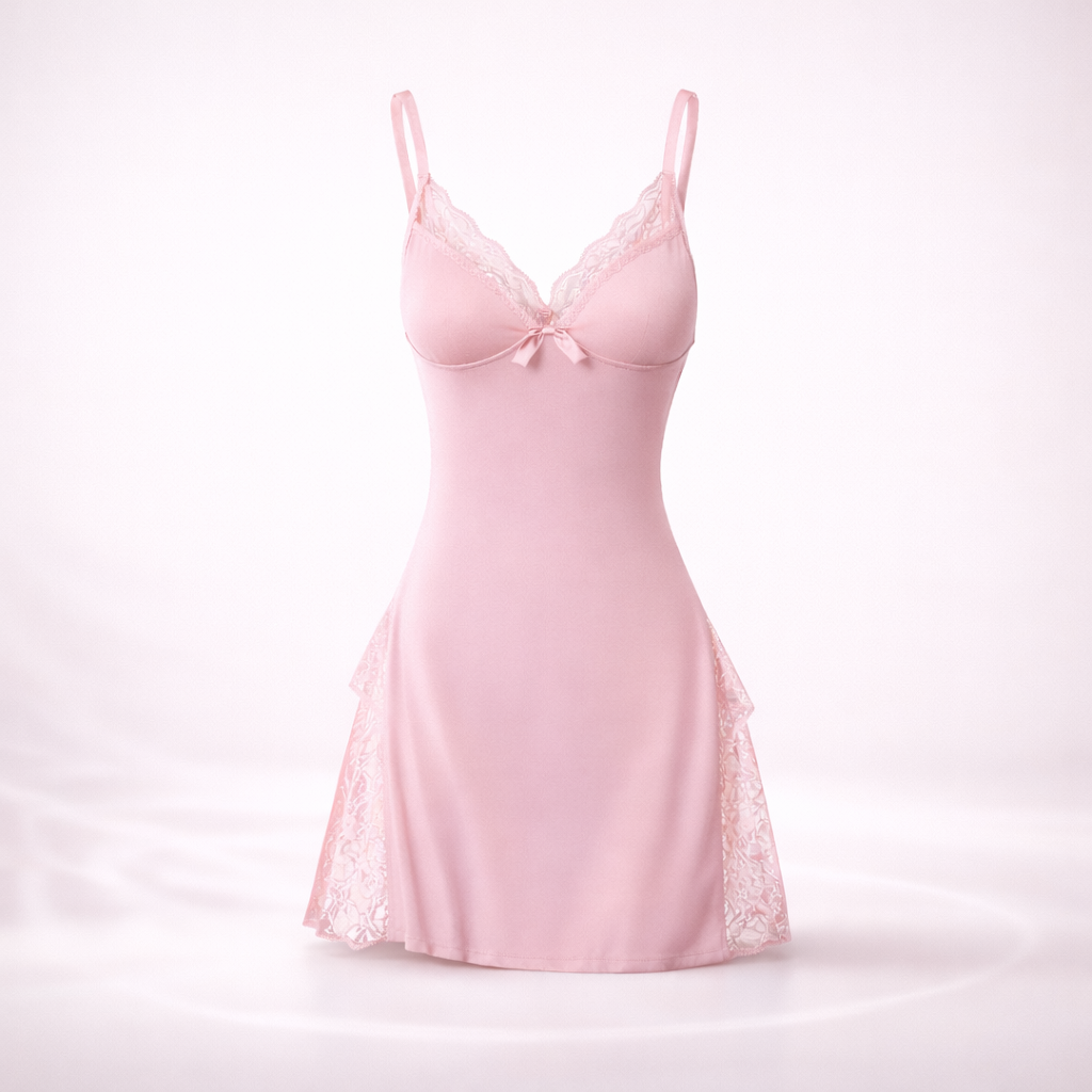 NightMuse💋Lace V-Neck Nightgown