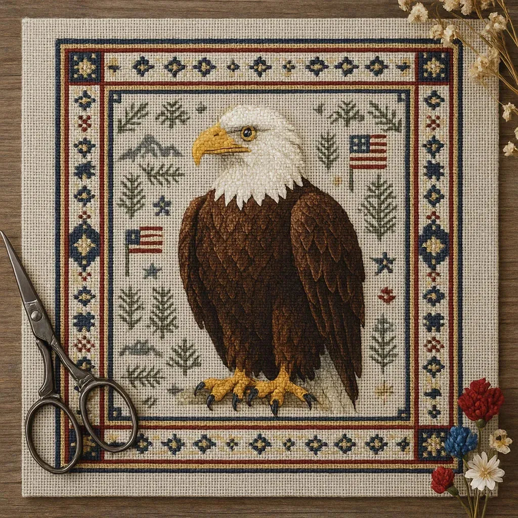🐦 Hummingbird Cross Stitch Kit