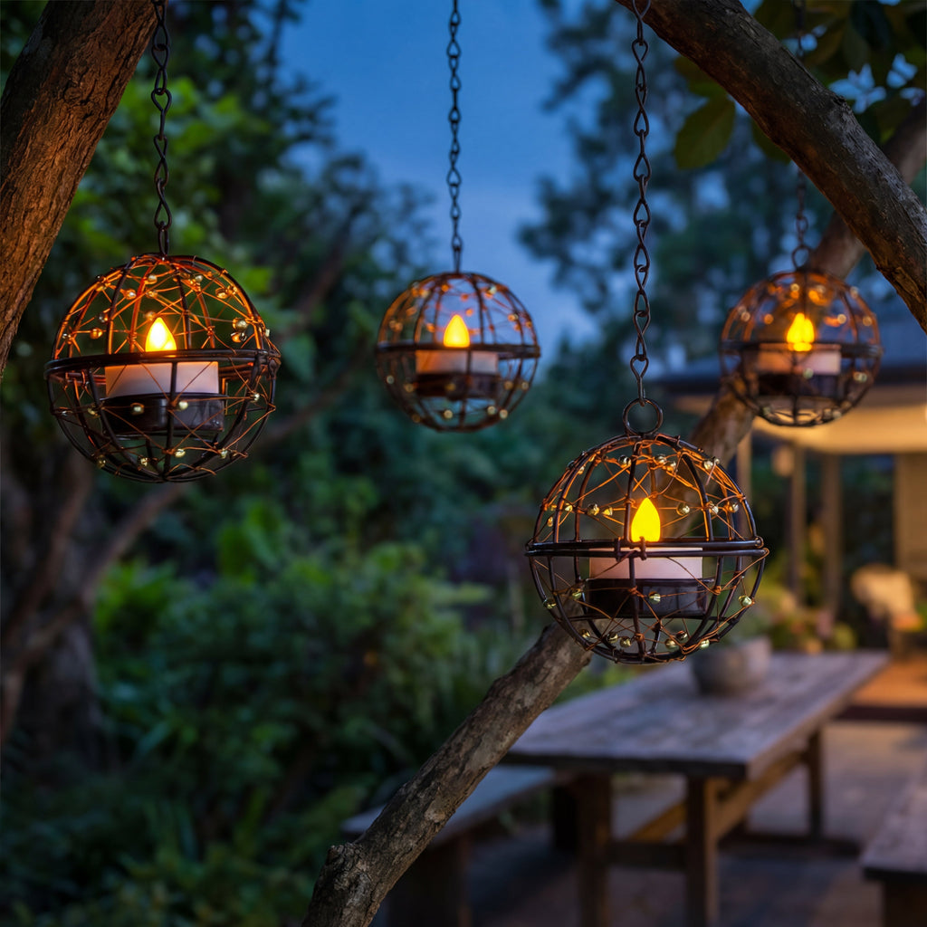 Outdoor Solar Hanging Lanterns