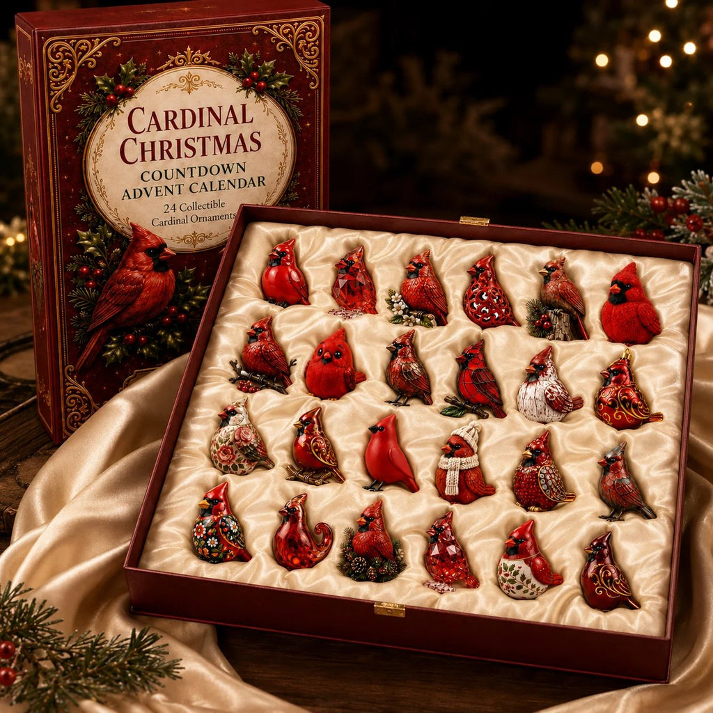 Cardinal Christmas 24-Day Countdown Calendar