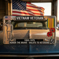 Vietnam Veteran TributeLicense Plate Frame