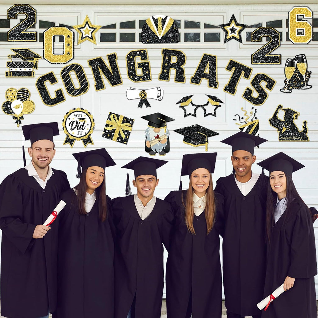2026 Grad Magnets – 30Pcs Set for Celebration Decor🧲(Cars, Fridges & More)