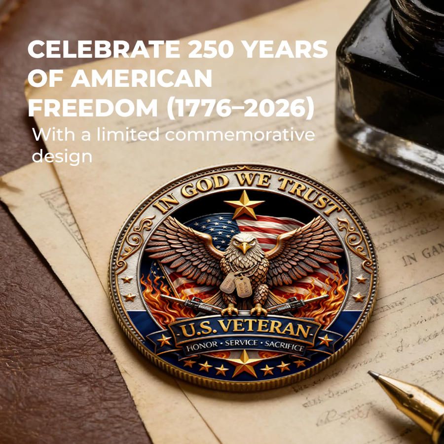 250 Years of Freedom Veteran Tribute Coin