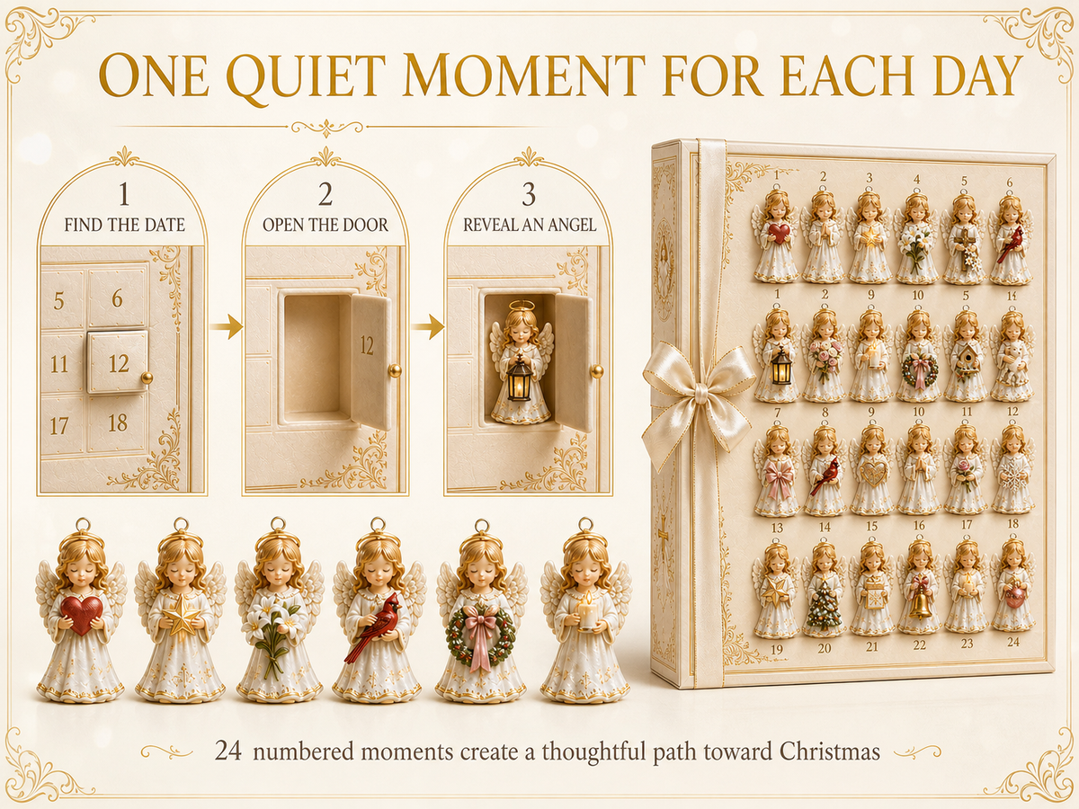 ✨24-Day Christmas Countdown Advent Calendar – Angel's Blessing