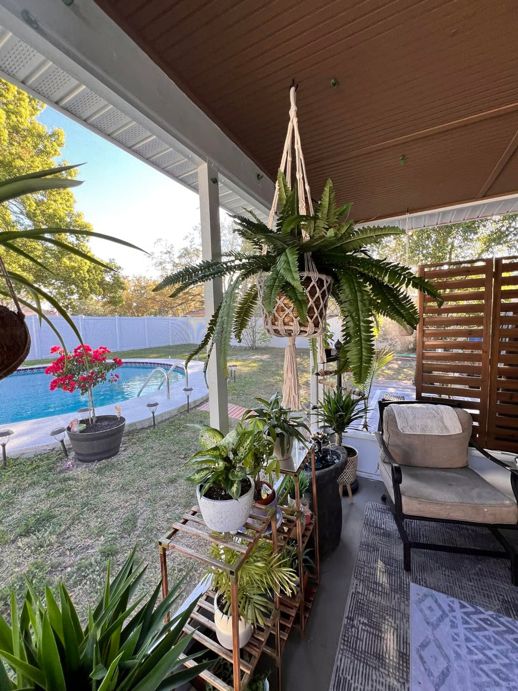Artificial Hanging Fernplant-Effortless Greemery For Home&Garden
