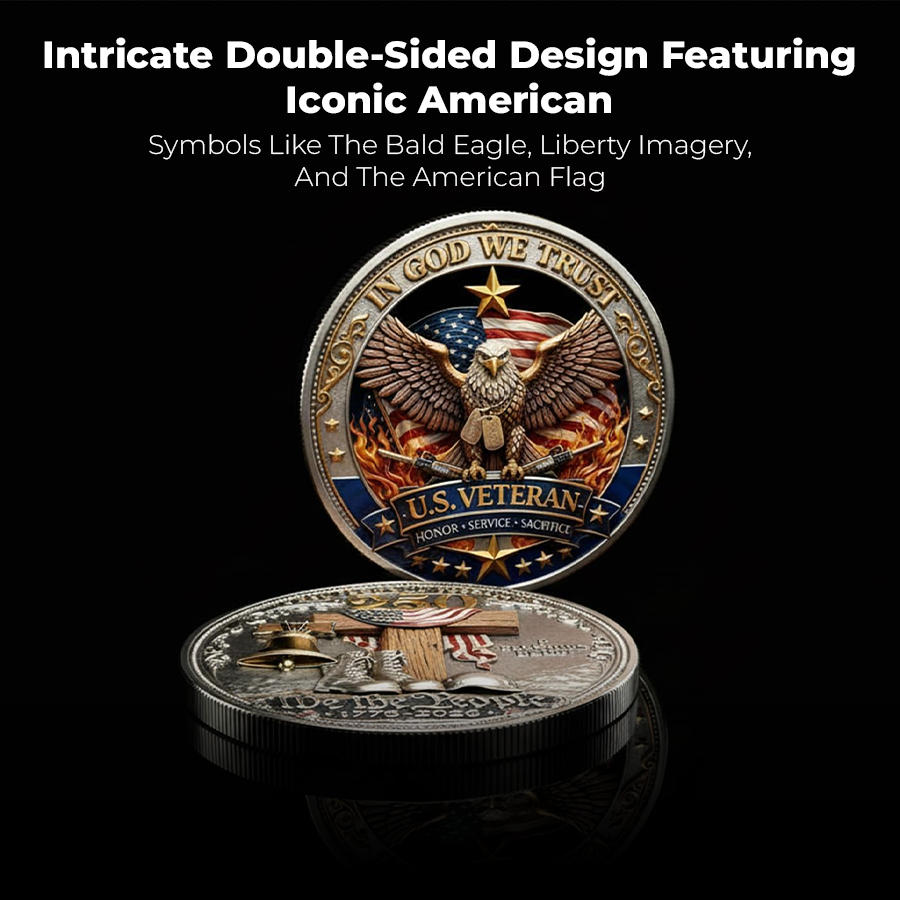 250 Years of Freedom Veteran Tribute Coin