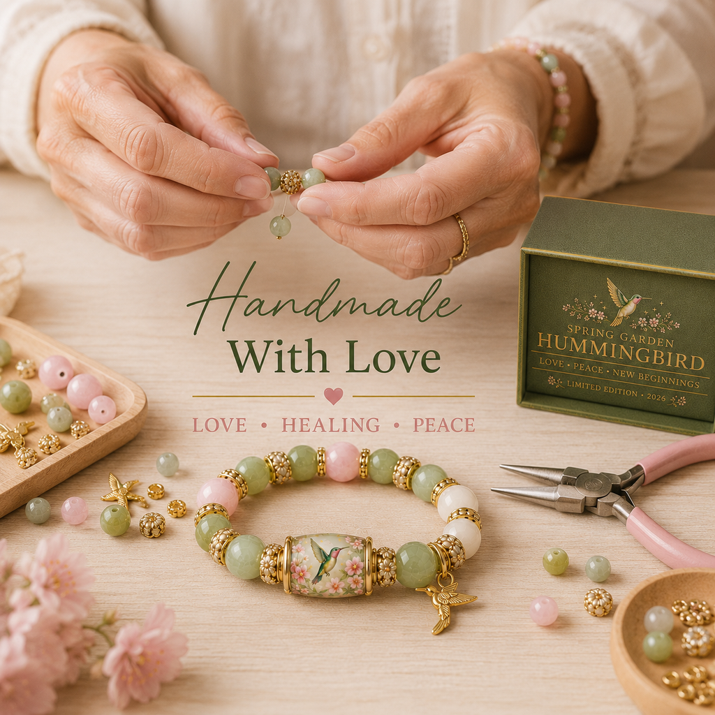 🌿 Love, Peace & Spring Blessings 💖 | 2026 Limited Edition Bracelet