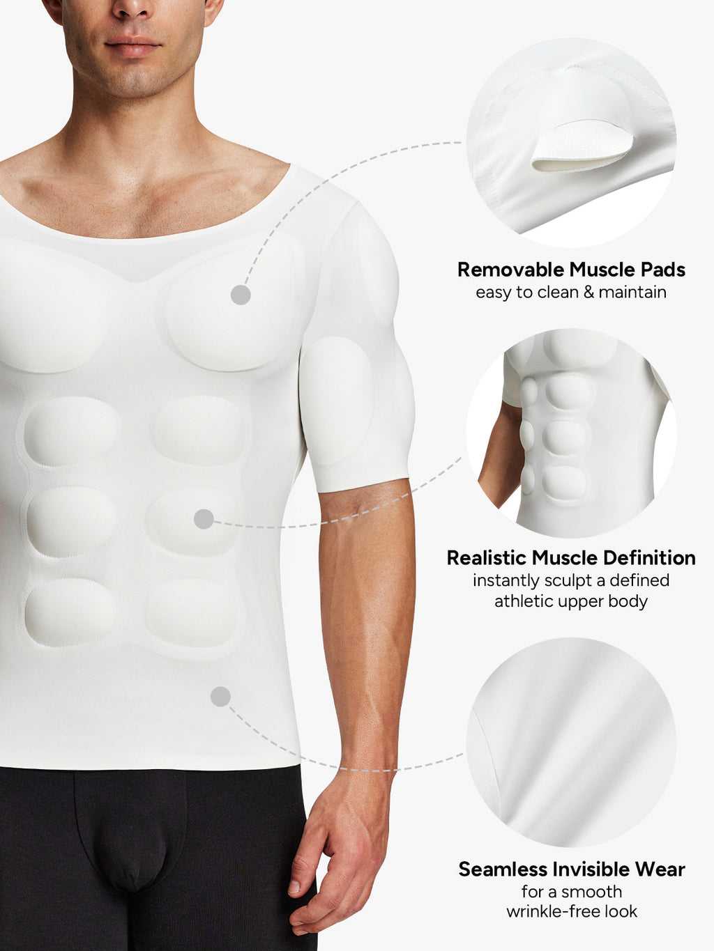 Muscle Enhancement Shaping Top for Men