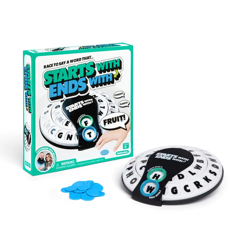 🎲Spin & Shout Word Game – Fast-Paced Family Game with Letter Wheels, Spinner Device & 20 Tokens