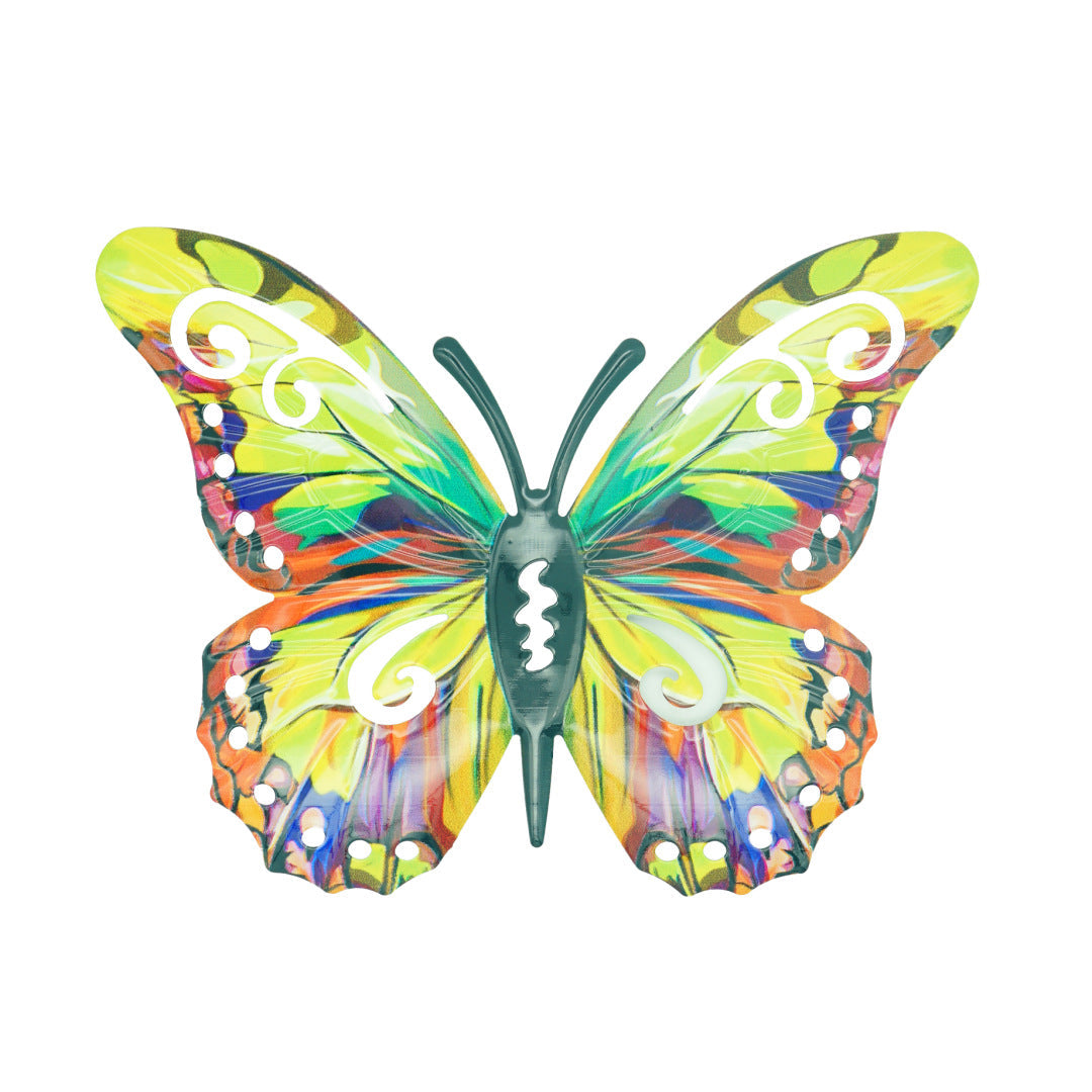 A complete set! 4PcsButterfly Metal WallDecor