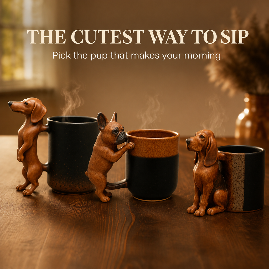 Handmade Dachshund Mug