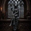 🖤 Gothic Raven Shelf Sitter Statue – A Symbol of Mystery, Wisdom & Dark Elegance