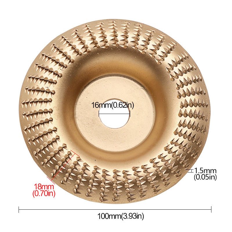 3PCS Wood Carving Disc Set
