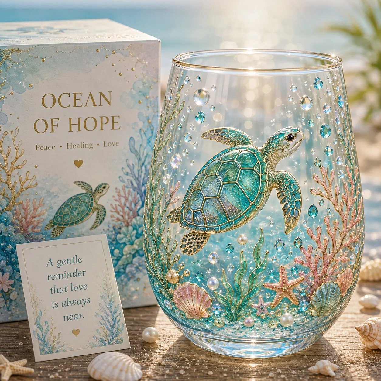 Limited Edition 2026 Garden Morning Bliss Glass Tea Cup☀️☕