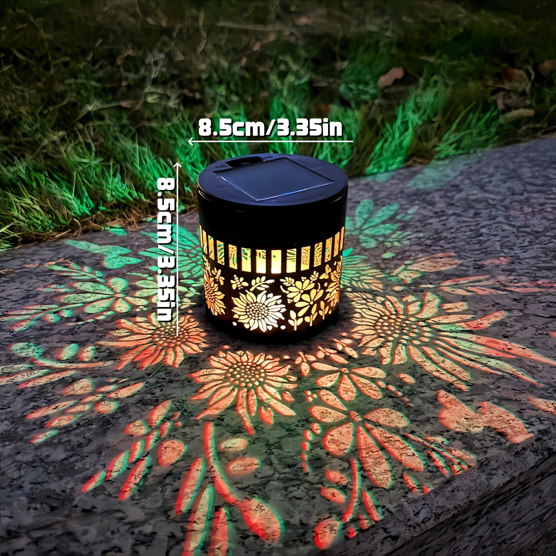 Solar Mandala Light for Garden & Patio