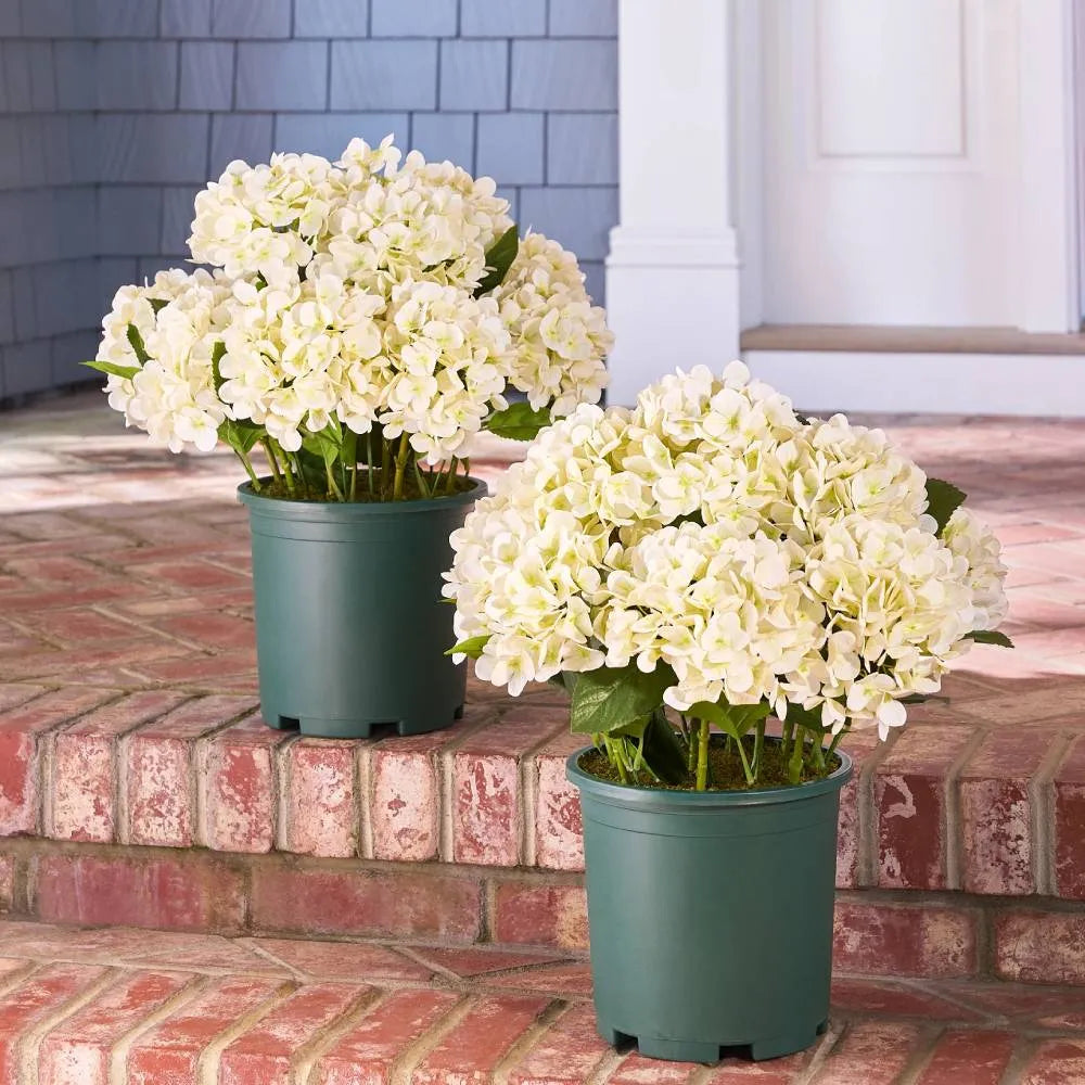 💐Artificial Outdoor Hydrangea Flowers - UV resistant, Waterproof, Windproof