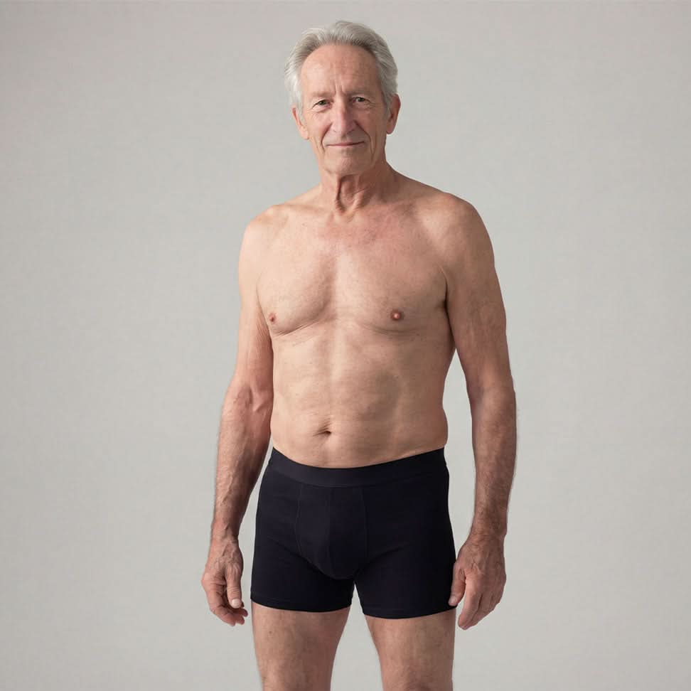 Men’s Washable Incontinence Boxer Briefs