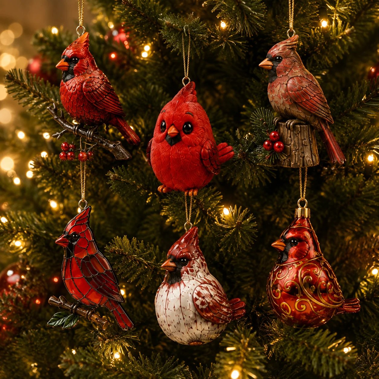 Cardinal Christmas 24-Day Countdown Calendar