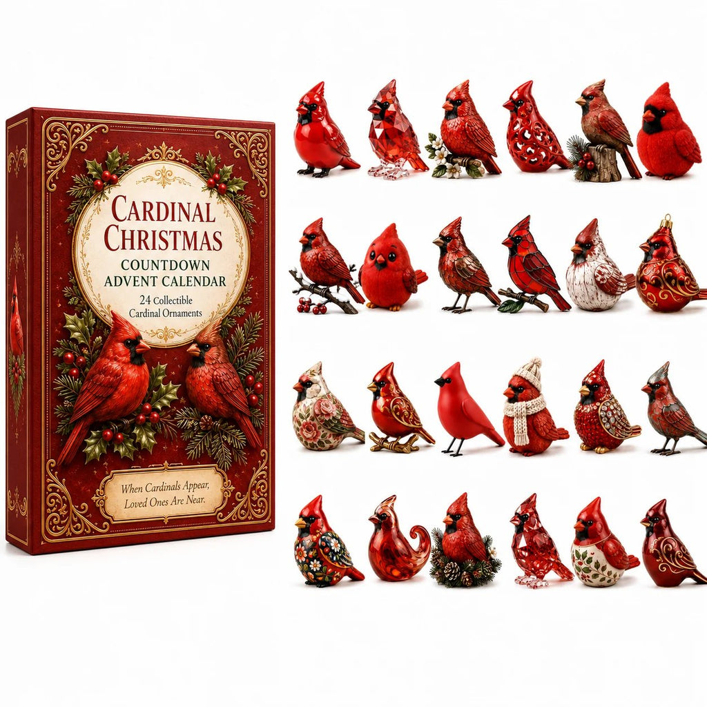 Cardinal Christmas 24-Day Countdown Calendar