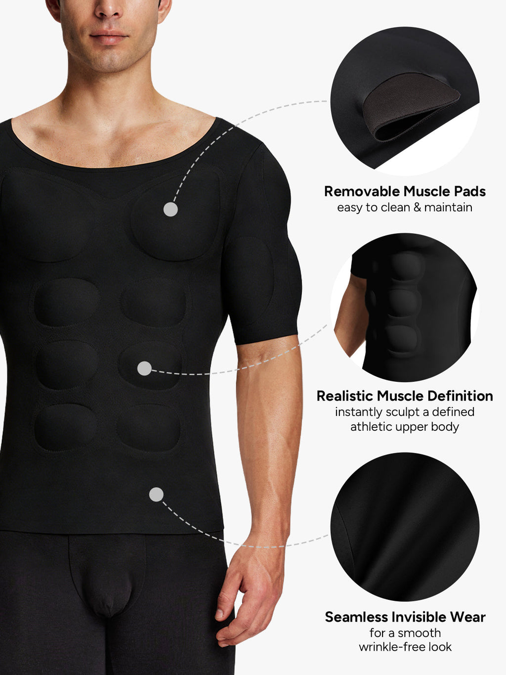 Muscle Enhancement Shaping Top for Men