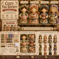 🧵 Tiny Worlds Collection – Patchwork DIY Kit Series