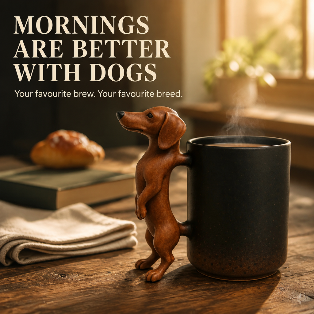 Handmade Dachshund Mug