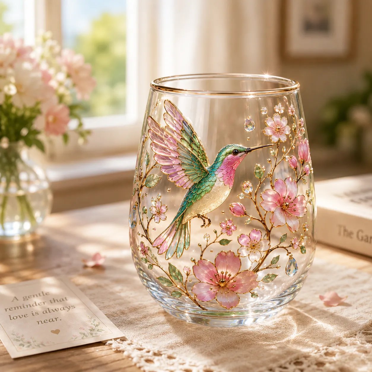 Limited Edition 2026 Garden Morning Bliss Glass Tea Cup☀️☕
