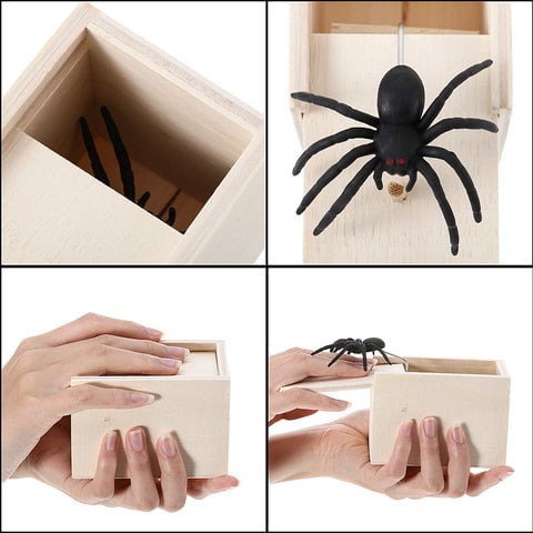 Super Funny Crazy Prank Gift Box Spider