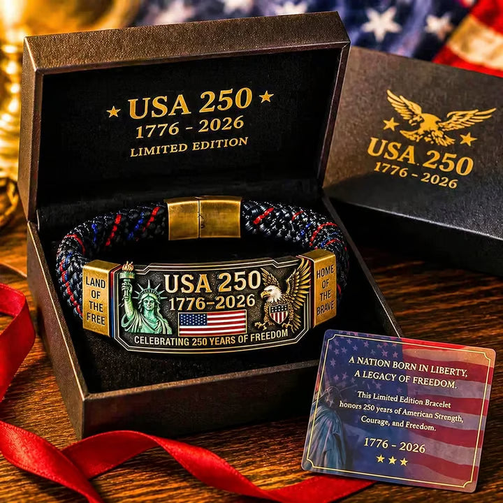 USA 250™ Freedom Legacy Bracelet (1776–2026)