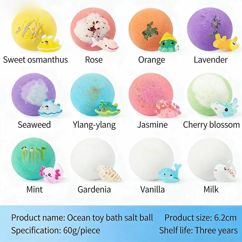 🛁 Natural Bath Bombs for Kids with Mega Bubbles & Surprise Inside 🥚