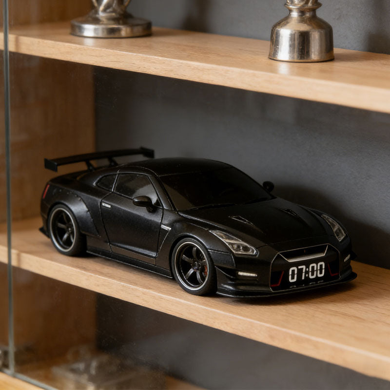 🏎️ 2026 Upgrade Hypercar Alarm Clock - Realistic Engine Revving & Motion Light Effects
