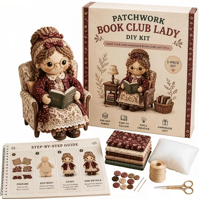 🧵Patchwork DIY Doll Kits – Handmade Fun & Creativity