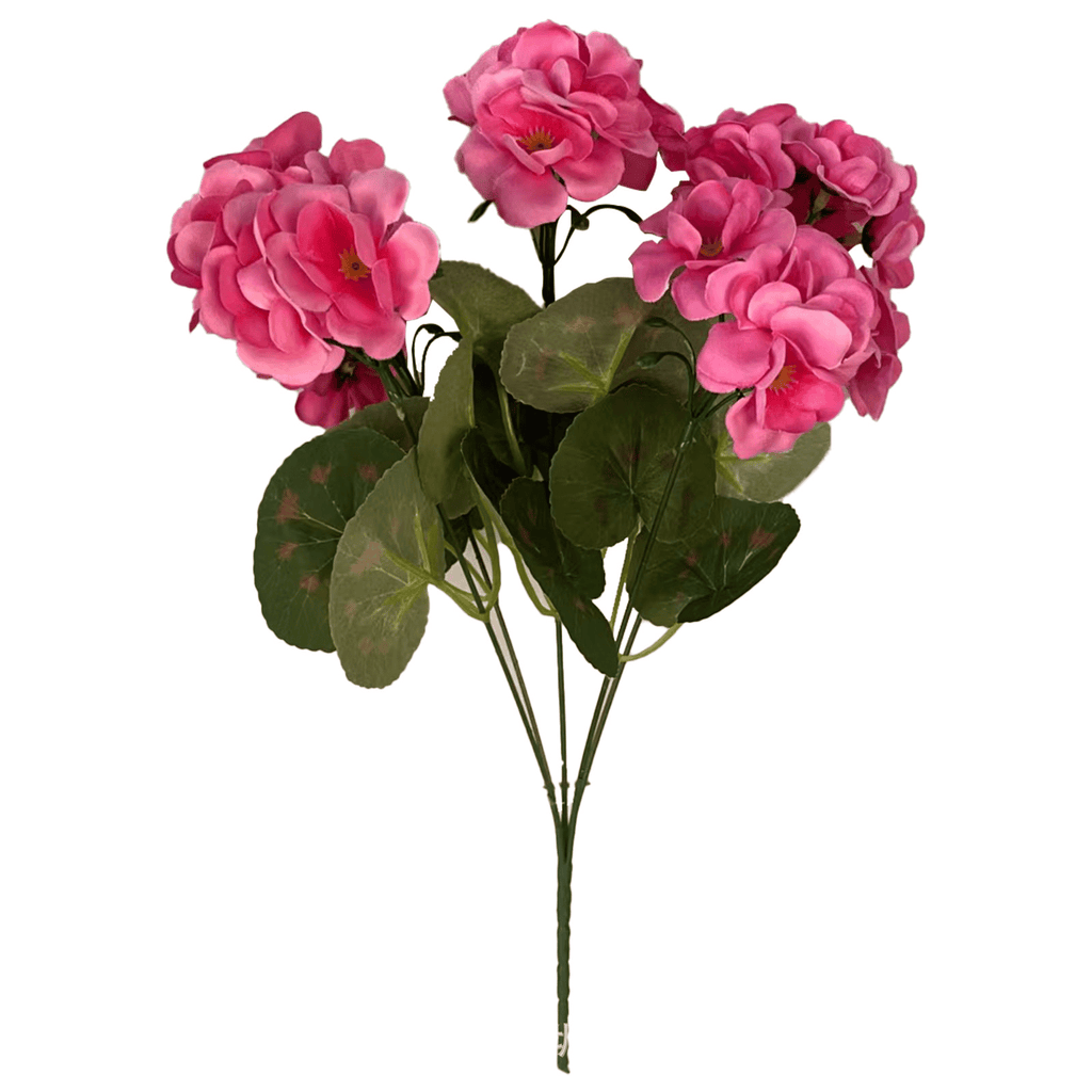 🌸 Lush, UV-Resistant Artificial Geraniums