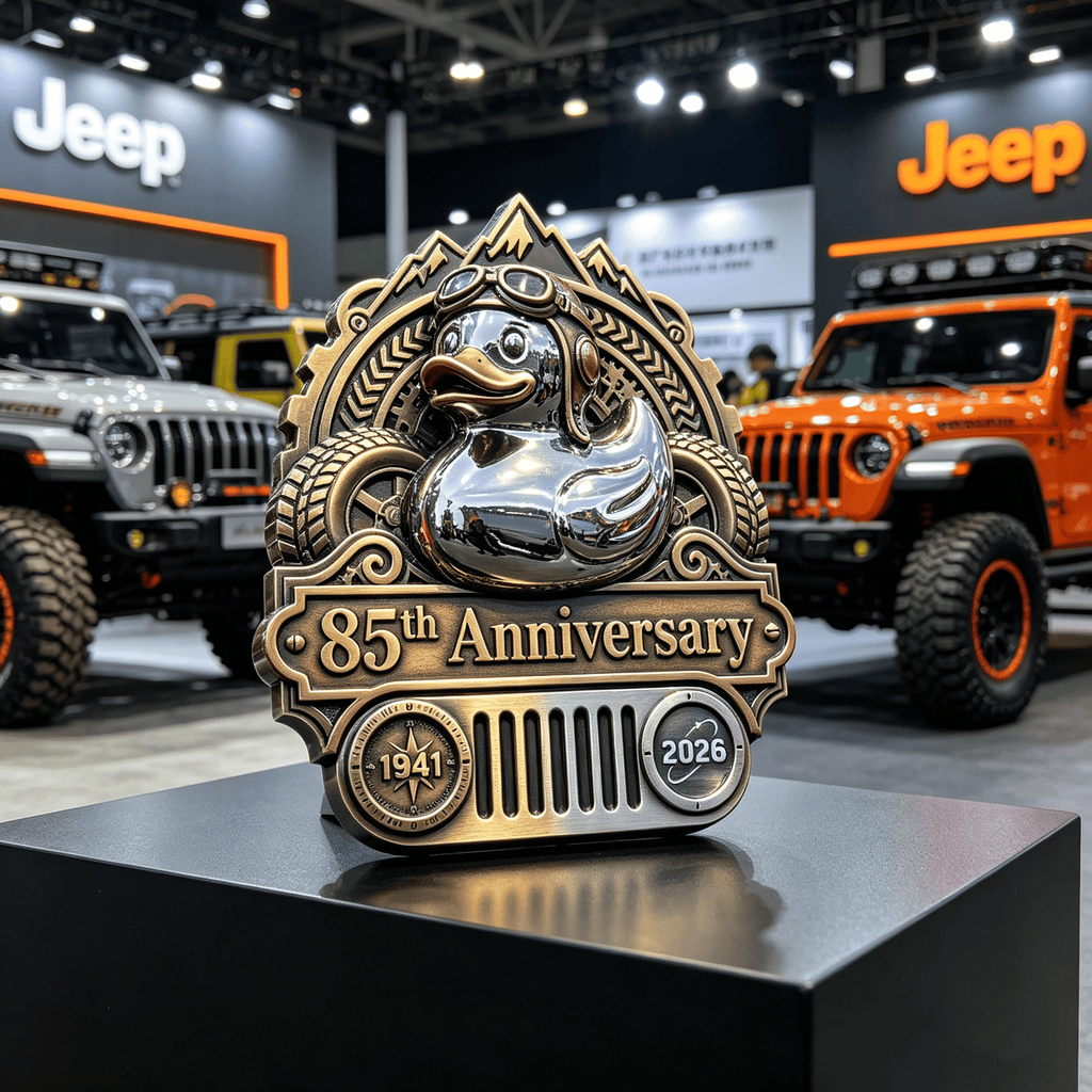 🦆Jeep 85Th Anniversary Rubber Duck Badge