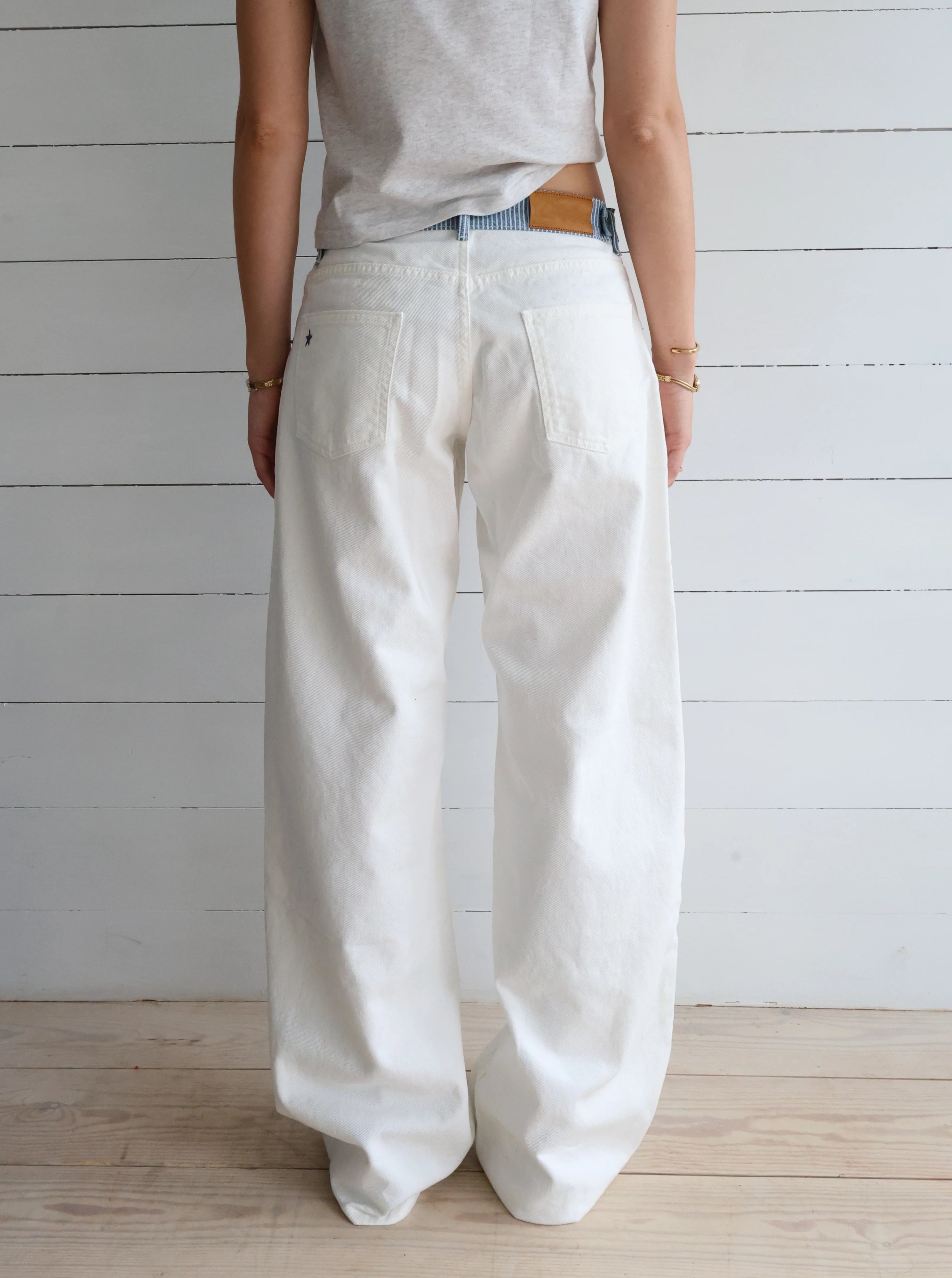 Adjustable Wide Leg Jeans (Buy 2 Free Shipping)