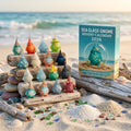 🌊🧝‍♂️ Sea Glass Gnome Advent Calendar 2026 | 24 Coastal Gnome Charms for Christmas Countdown, Tree Decor & Holiday Gifts 🎄✨