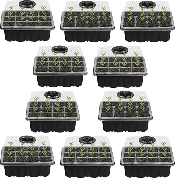 Seed Starter Trays with Grow Light