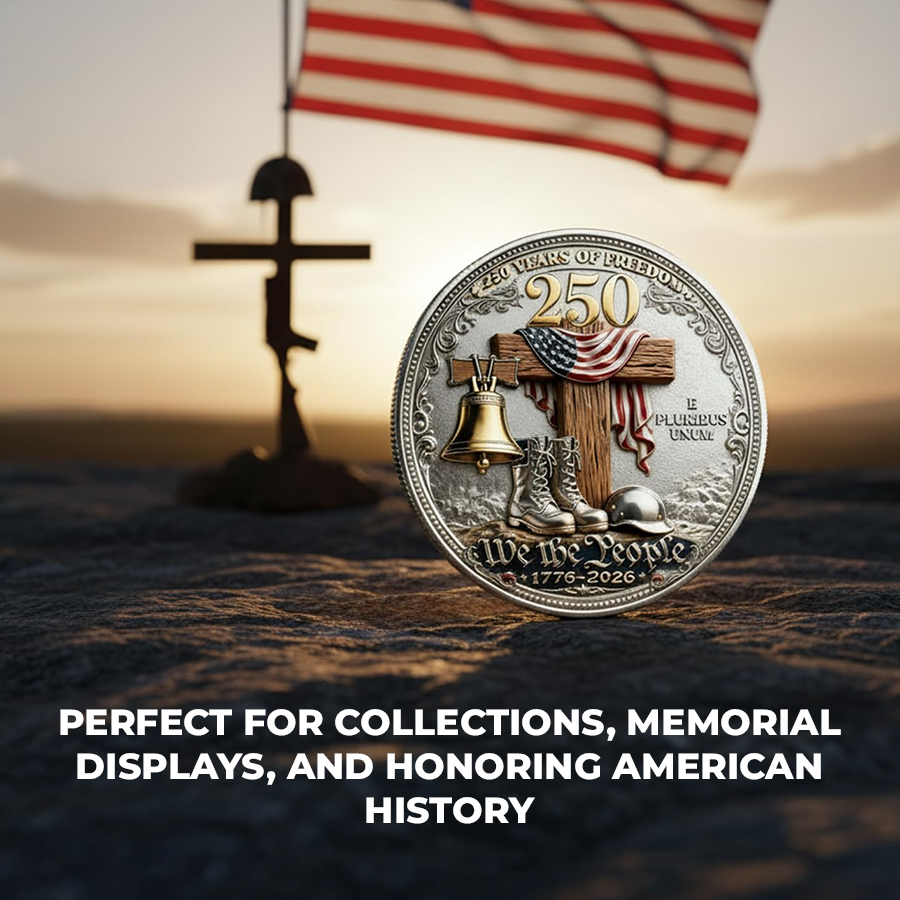 250 Years of Freedom Veteran Tribute Coin