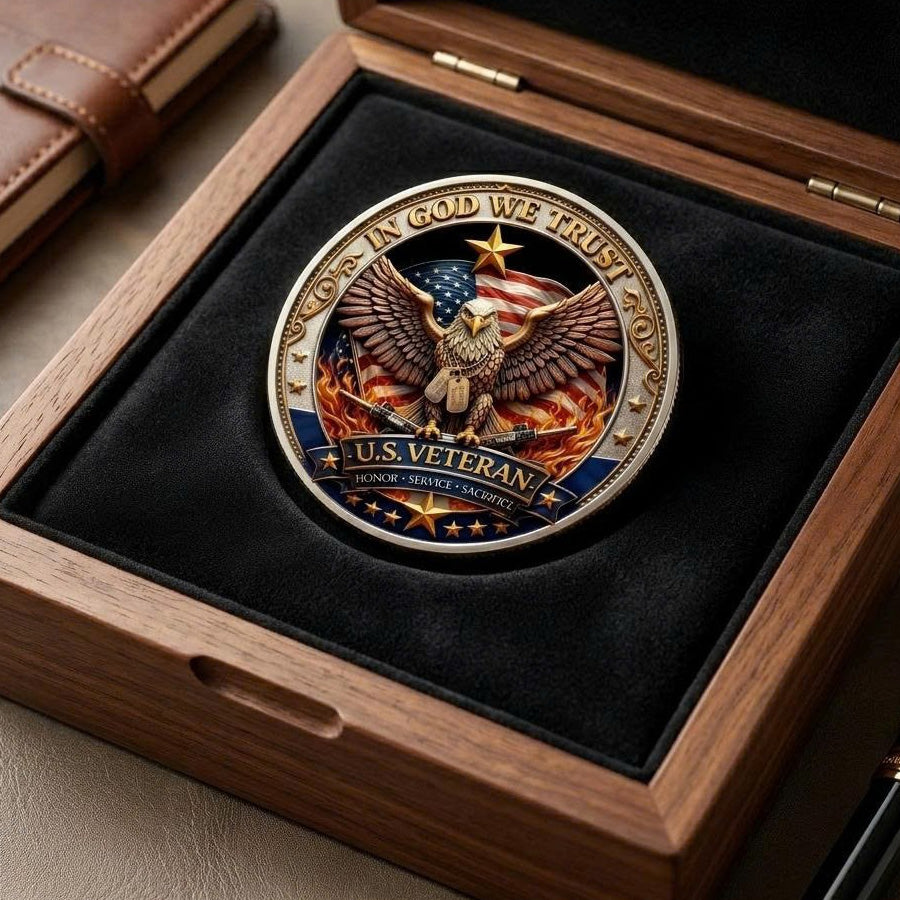 250 Years of Freedom Veteran Tribute Coin